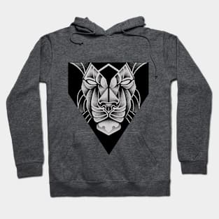 lion black Hoodie